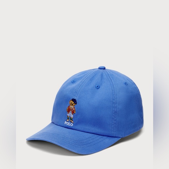 POLO RALPH LAUREN 3PC Polo Bear Set Girl’s Sz L Jersey Tee & Ball Cap w Gift Box - Picture 3 of 14